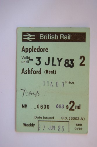 1983 british rail - 1983, weekly