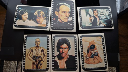 1977 star wars - star, stickers