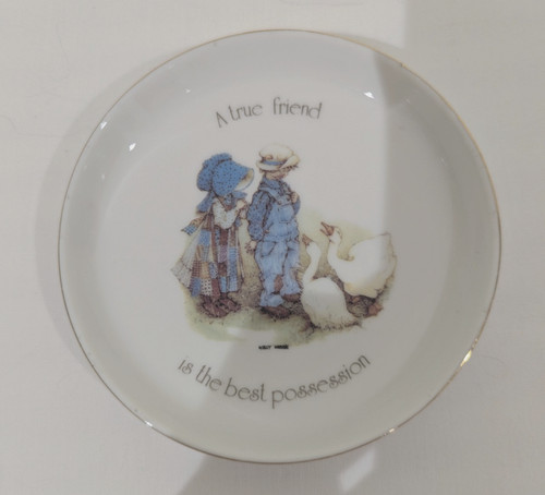 Holly hobbie porcelain trinket - holly,