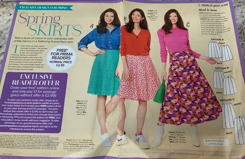 Prima sewing pattern - , ladies