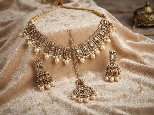 Beautiful indian kundan and - indian,