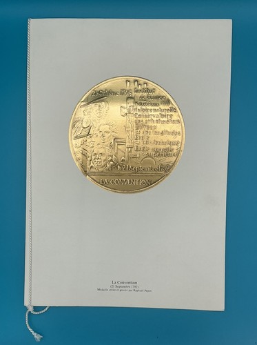 Air france concorde menu - menu, medal