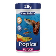 King British Tropical Fish Flake Aquarium Food 12g 28g 55g 200g 2kg 6kg