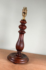 Vintage Turned Solid Oak