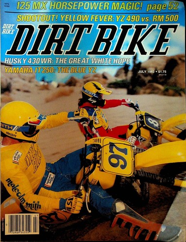 Dirt bike magazine - bike, july