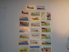 joblot of vintage cigarette cards 71x total.Cadet sweets/Lyons tea/others.Used