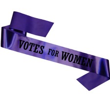 Votes For Women Sash Purple