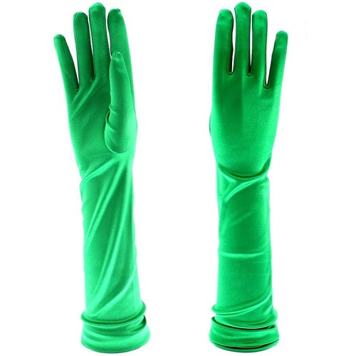 Women ladies long satin - long,