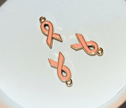 Awareness ribbons pink 20mm - ,