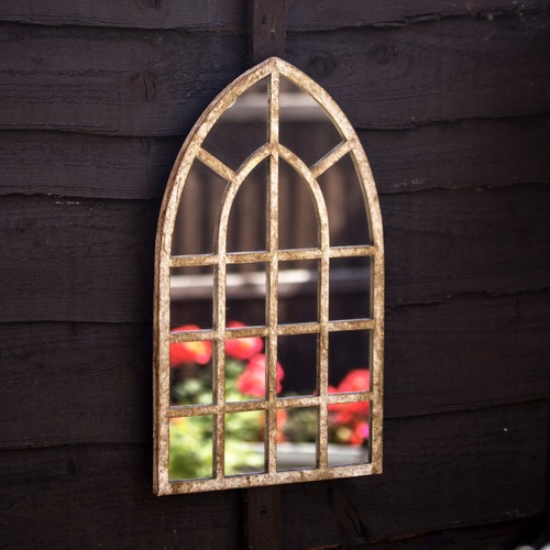Cathedral arch garden mirror - cathedral,