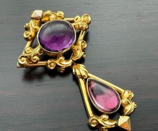 Victorian 9ct Gold Amethyst