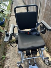 ETECH SILVER FOLDING MOBILITY ELECTRIC WHEEL CHAIR