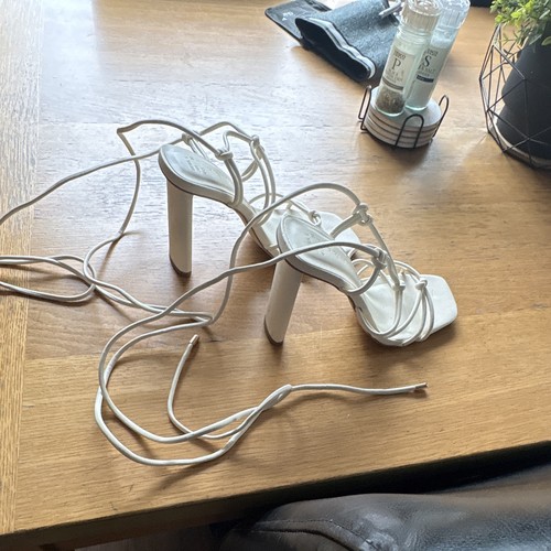 Zara white strappy lace - zara,