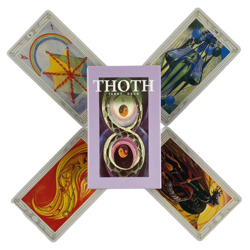Thoth tarot cards deck - tarot, a