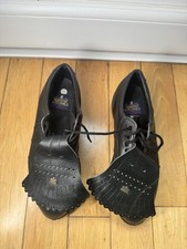 Excellent Condition: Stylo Women's Black Golf Shoes (Size UK 7.5)