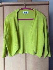 Gerard ladies bolero/shrug cardigan bright green size L