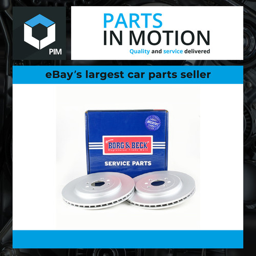 Brake discs pair vented - 2x,