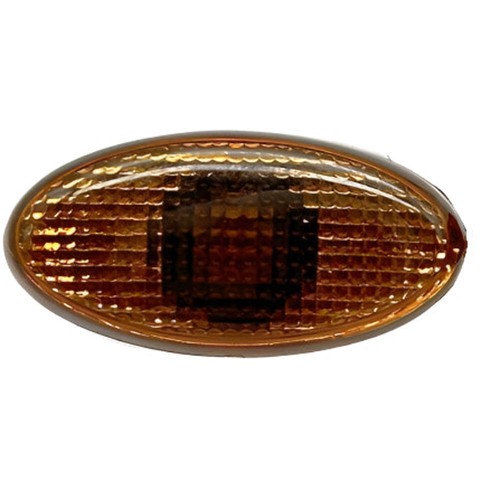 Smoked amber oval indicators - smoked, /