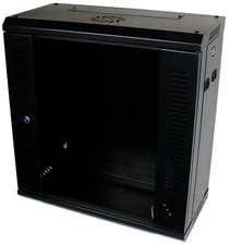 12U 300mm 19" Black Network