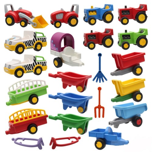 Playmobil 123 tractor - playmobil,