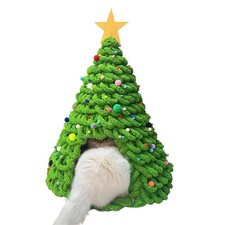 Cat Christmas Tree House