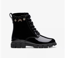 Clarks Evyn Charm Girls Black
