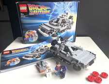 Complete The DeLorean Time Machine Back to the Future LEGO Ideas Set 21103
