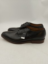 NEXT hell for leather black lace up shoes size 11.5 46 brand new
