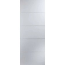 Contemporary 5 Panel White