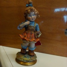 Vintage Signed  Capodimonte