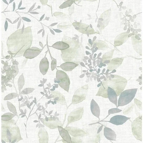 Nuwallpaper breezy green peel - green,