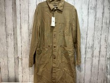 Used 2022 RRL Ralph Lauren Paint Splatter Coat Beige Size M Length 95cm