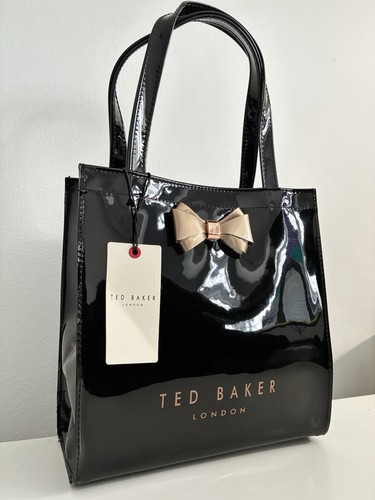 Ted baker black patent icon - baker,
