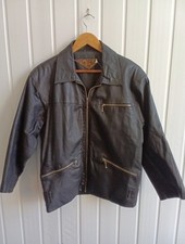 Milan Leatherwear Real Leather Womens Jacket - Black - Size 10 (CS)