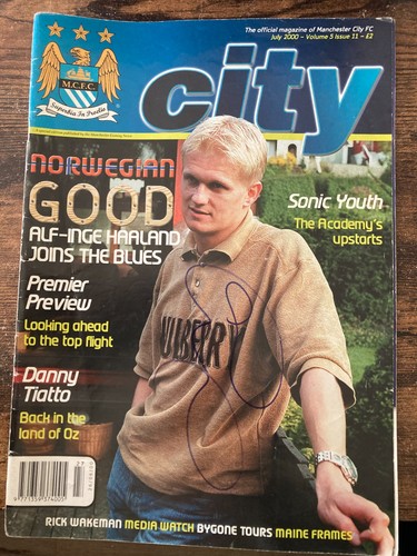 Manchester city magazine - magazine, july
