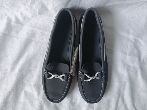 Dubarry leather deck sailing