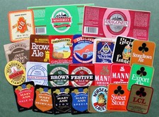 QUANTITY G.B. BEER BOTTLE LABELS, KING & BARNES, MELBOURNS, JERSEY BREWERY ETC.