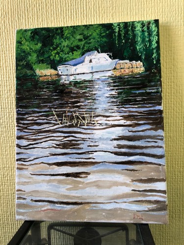 Oil painting - oil,