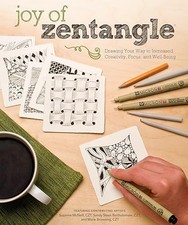 Design Originals 1-Piece Joy of Zentangle: Drawing Your Wa... by Suzanne McNeill