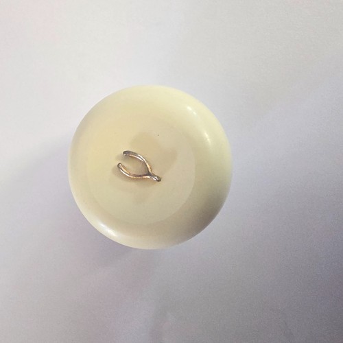 Avon white milk glass - milk, wishbone