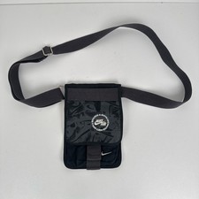 Nike Air Max Pouch Bag Shoulder Bag Adjustable Strap Grey Black 