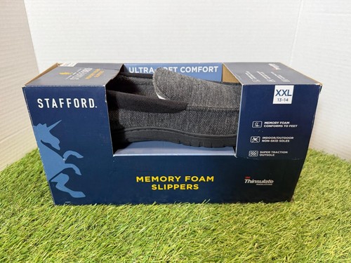 Stafford moccasin slippers - stafford,