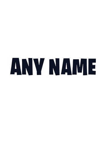 Personalised name vinyl - name,
