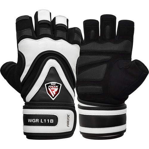 Rdx leather gym gloves - rdx,