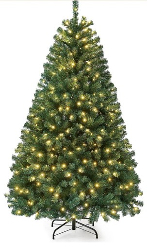 7ft christmas tree with 400 - christmas,