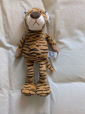 Russ Berrie Standard Tiger Sitting Plushie Soft Toy Collectable