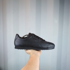 UK 9 - Puma Roma Black Leather