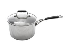 STELLAR 5000 INDUCTION STAINLESS STEEL 20CM SAUCEPAN 3LTR