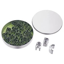 Alphabet Cutters by Judge – Set of 26 Small Size, Metal, Baking, Cake Decorating