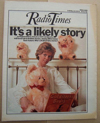 Radio times 1974 angharad - radio, times/1974/angharad